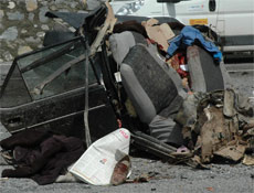 Çankırıda trafik kazası: 2 ölü