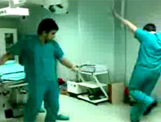 Hastanedeki kolbastının sırrı çözüldü (Video)
