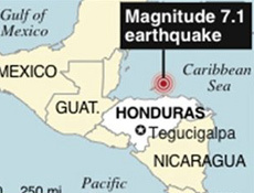 Orta Amerikada korkunç deprem!