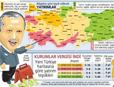 Türkiye dört bölgeye bölündü