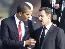 Yemeği Sarkozynin boğazına dizdi