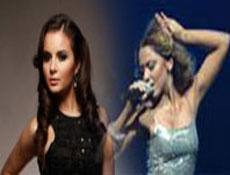 Eurovisionnu sallayan iki Türk kızı aynı sahnede